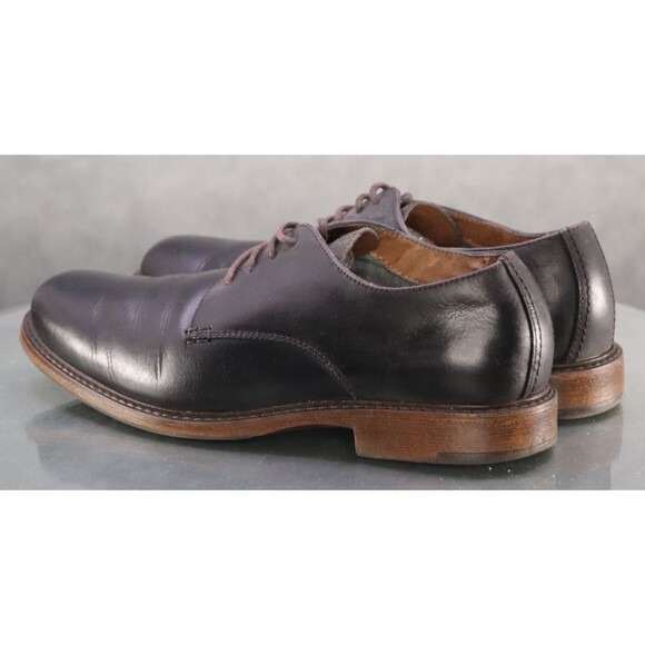 Lucky Brand Men\'s Plain Toe Comfort Dress Shoes Size 9 M Leather Black main image 5